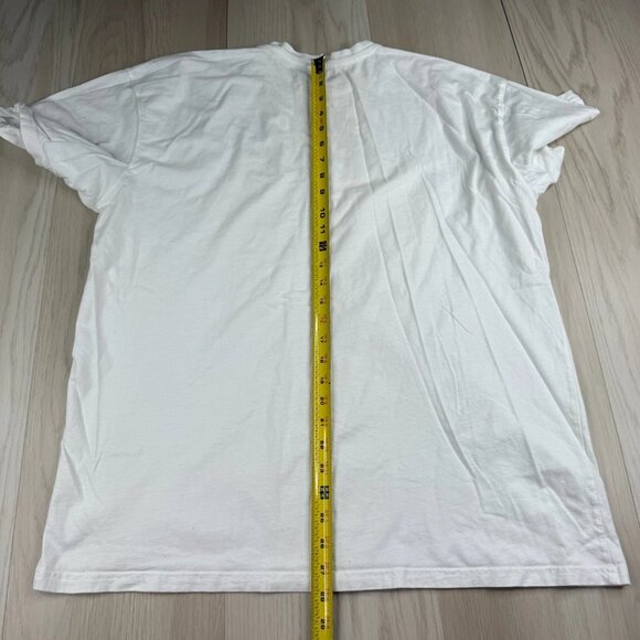 Lot Of 2 Lamb Crafted Mens White Soft Touch Comfortable Y2K Casualwear T-Shirt - Picture 13 of 13